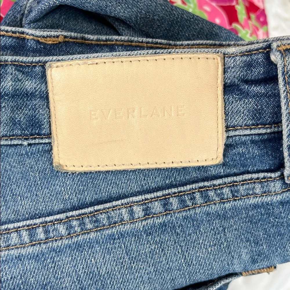 Everlane The High Rise Straight Jean Denim 31 Ankle